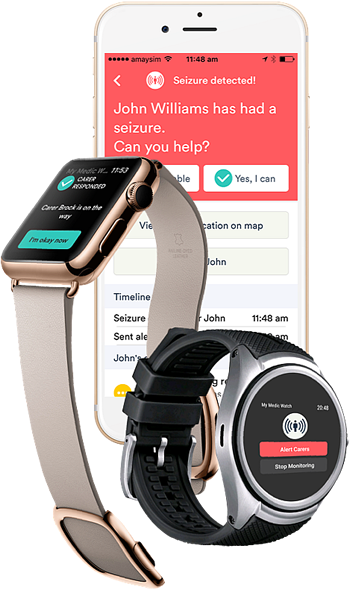 The Epilepsy Seizure Alert App On Your Smartwatch My Medic Watch
